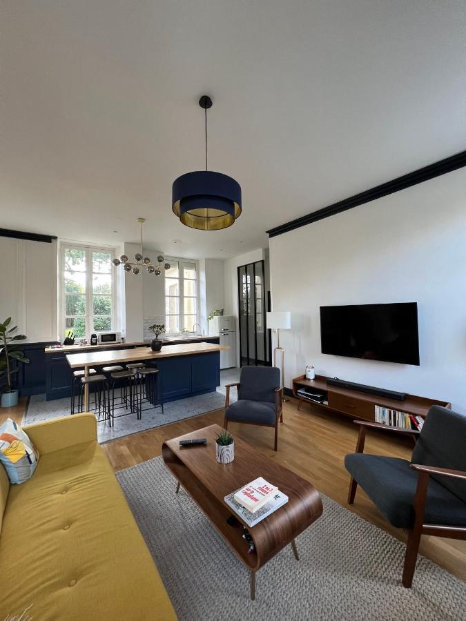 Bright Apt 70M2 In Bayeux Historic Center W Pkg 외부 사진